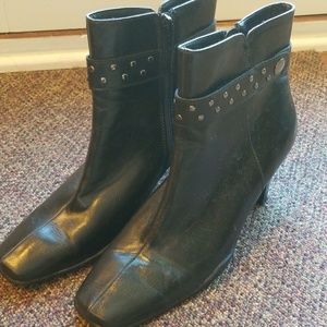 A2 by Aerosoles Black Leather Boot